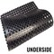 Rhino Mats K-Series Drainage Mat, Rubber, Drainage Holes, 3 ft W x 5 ft L, Black K5-3660B - alternate 8
